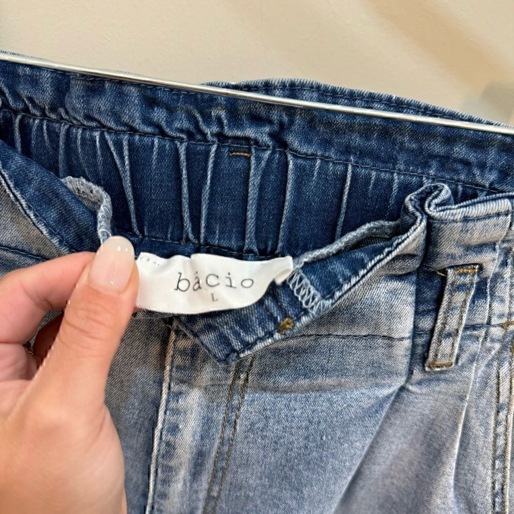 Bacio Jeans Size L Paper bag - Picture 5 of 7